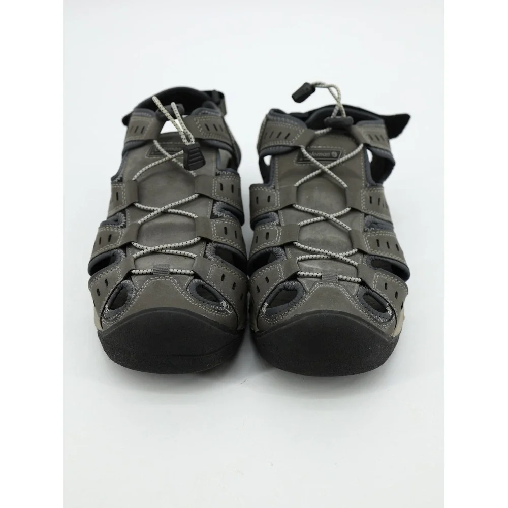 Coleman Daniel Mens Closed Toe Hiking Sandals Gray Rugged Gorpcore Size 10‎